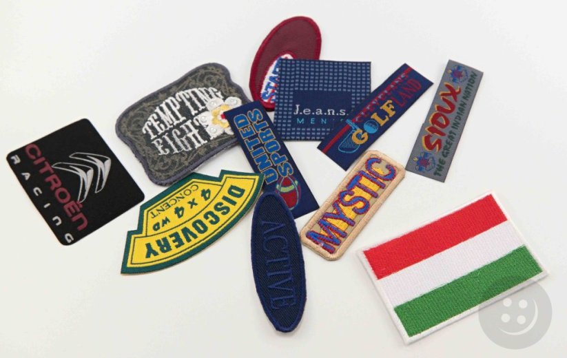 MIX of iron-on patches - set for adults (8 pcs)
