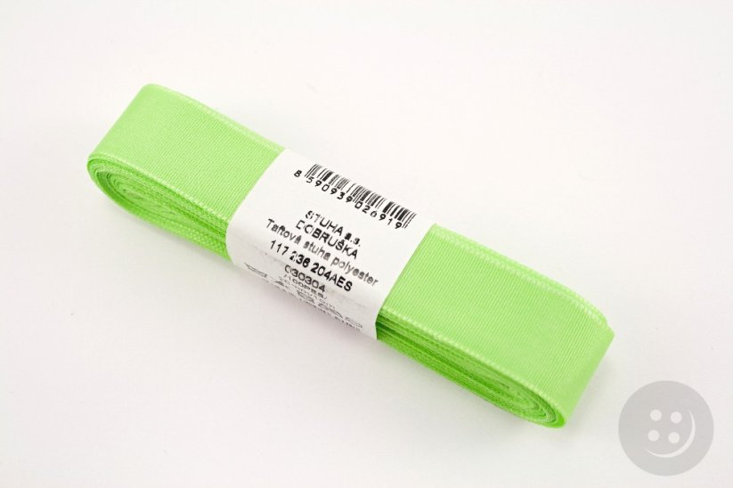 Light green taffeta ribbon No. 304