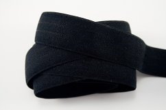 Ramienková guma - čierná - šírka 1,8 cm