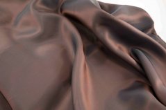 Viscose lining - rusty gray with effect