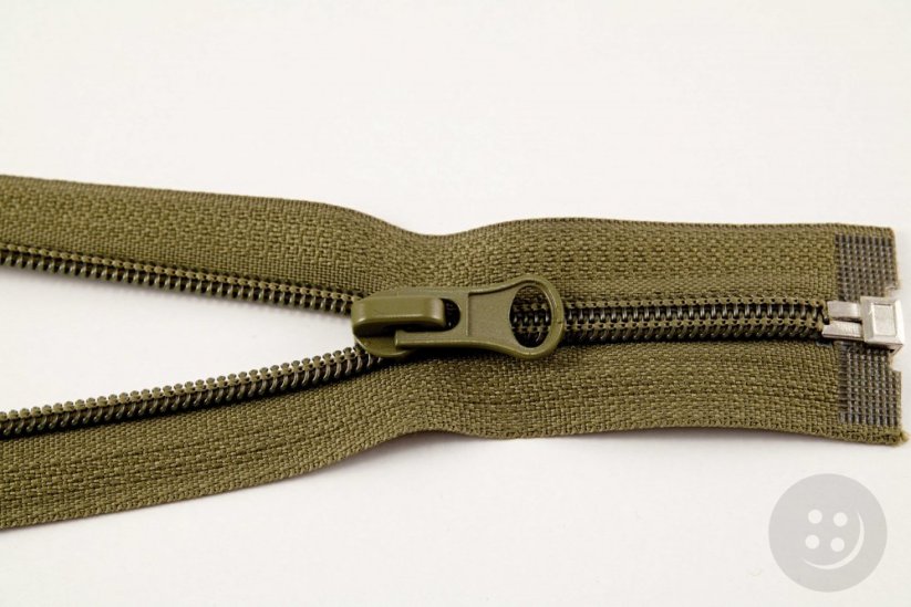 Nylon jacket zippers 5 mm - opend-end various colours - length 30 cm - 90 cm