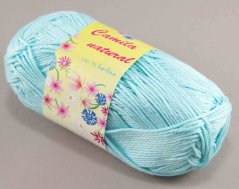 Příze Camila natural - světle modrá - číslo barvy 122