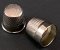 Metal tailor's thimble - silver