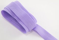 Edging elastic band - light purple matte - width 2 cm