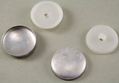 Self-Cover Knopf - Durchmesser 2,5 cm - Größe 40