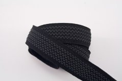 Protiskluzová guma - čierna - šírka 2 cm