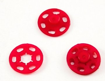 Color plastic snaps - rivets