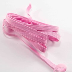 Farebná guma - ružová - šírka 0,7 cm