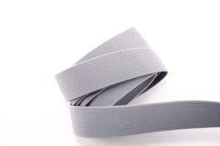 Colored elastic - grey - width 2 cm