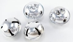 Glöckchen - silber - Durchmesser 3 cm
