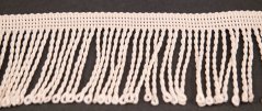 Fransen - creme - Breite 6 cm