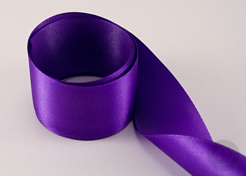 Dark purple satin ribbon No. 3171
