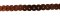 Sequin trim - dark orange - widht 0,5 cm