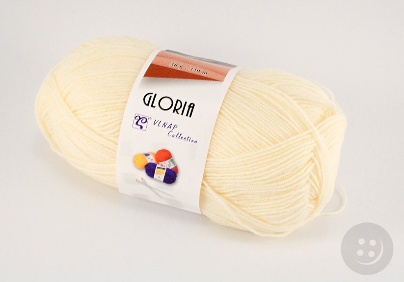Yarn Gloria - light yellow 57207