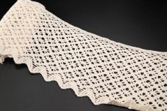 Baumwollspitze - Creme - Breite 10 cm