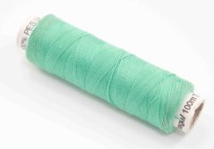 Polyester thread 100 m unipoly green