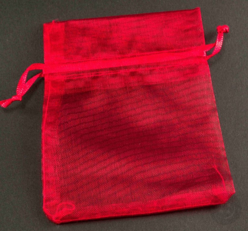 Darčekové vrecká z organzy - viac farieb - rozmer 8,5 cm x 11,5 cm