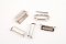 Metal shortener - silver - pulling hole width 2,5 cm