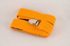 Children's suspenders - yellow - width 2,5 cm