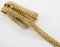 Leonsche Borte - gold - Breite 1,3 cm