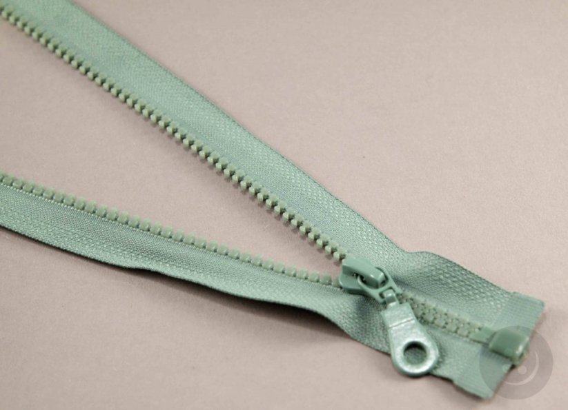 Dělitelný kostěný zip - délka (30 - 95 cm) - různé barvy