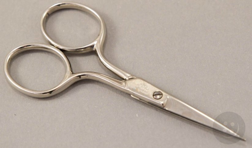 Embroidery Scissors - small- length 9 cm - all-metal - silver