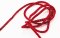 Polyester Schnur - rot, gold - Durchmesser 0,3 cm