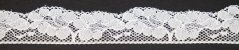 Silonová krajka - smetanová - šířka 2,7 cm