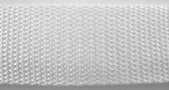 Polypropylene webbing width 4 cm - white