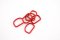 D-Ring  - rot - Duchmesser 2 cm