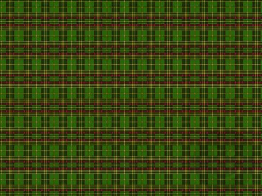 Cotton canvas - green cubes