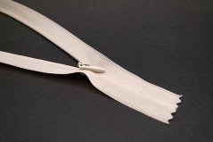 Nedělitelný skrytý zip (3mm) různé barvy - délka 18 cm - 60 cm