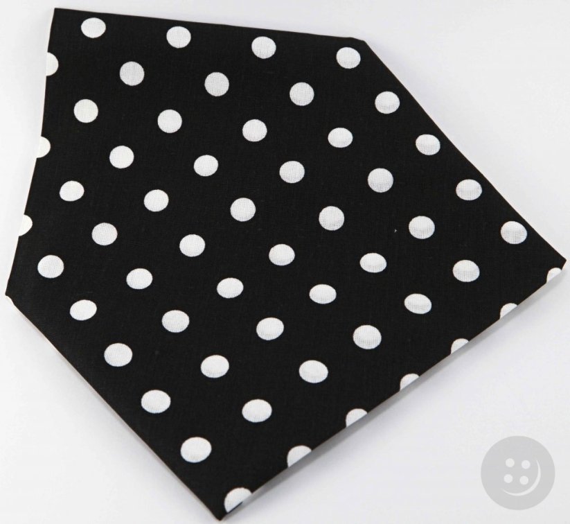 Cotton scarves with large polka dots - more colors - dimensions 65 cm x 65 cm