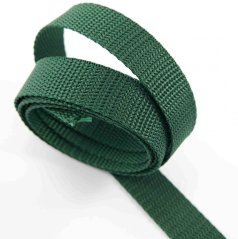 Polypropylenový popruh - zelená - šířka 2 cm