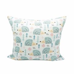 Polštářek plněný BIO pohankovými slupkami - Ježečci - rozměr 35 cm x 28 cm