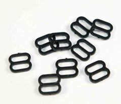 Plastic shortener - black - hole 1 cm