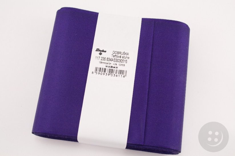 Dark purple taffeta ribbon No. 515