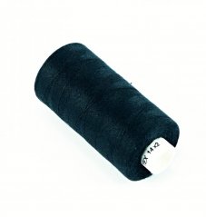 Unipoly thread - 100% polyester - black - 500m