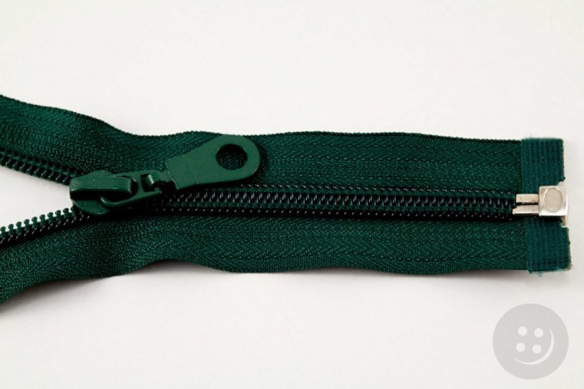 Dělitelné plastové spirálové bundové zipy různé barvy - délka 30 cm - 90 cm - Délka: 65 cm, Barvy spirálových bundových zipů: růžová