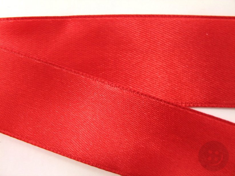 Red satin ribbon No. 3079