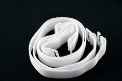 Sada podprsenkových ramínek - bílá - šířka 1,6 cm