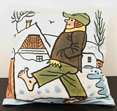 Cushion cover with zipper  - Josef Lada - Our Pavel