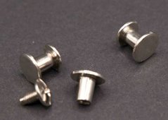 Niť skrutkovacia - strieborná - pre hrúbku materiálu 5 mm