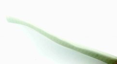 Našívacie suchý zips - svetlo šedá - šírka 2 cm