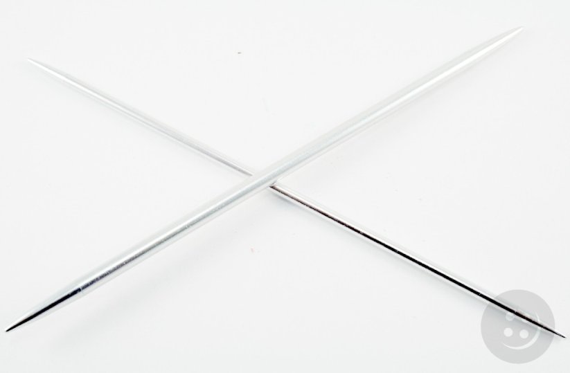 Cable stitch needles - 2 pcs - length 17.5 cm - diameter 0.5 cm | 0.35 cm