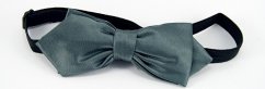 Men's bow tie - dark grey