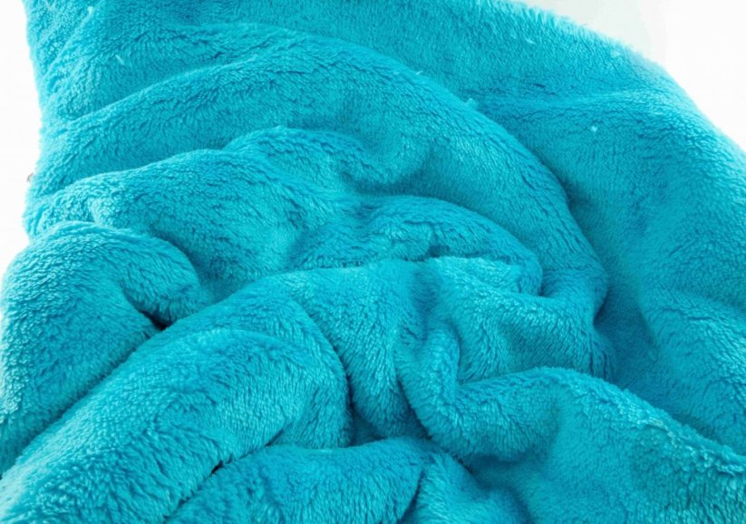 Fleece  - turquoise - width 160 cm