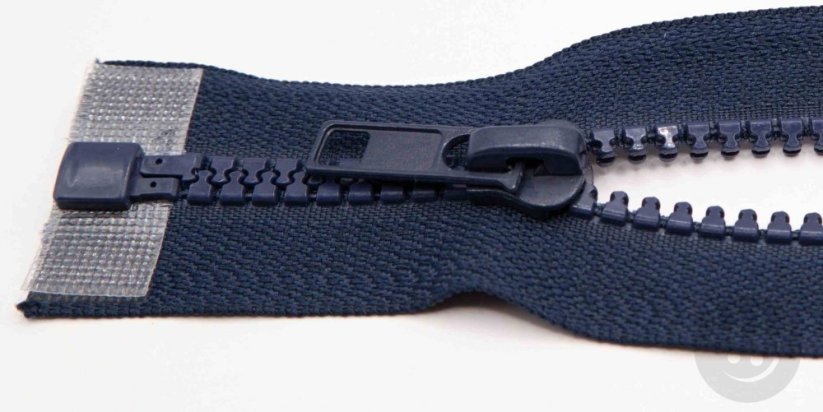 Dělitelný kostěný zip - délka (30 - 95 cm) - různé barvy