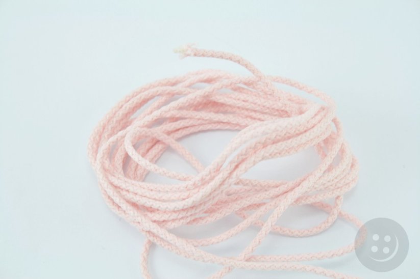 Polyesterové odevné šnúry - viac farieb - priemer 0,4 cm
