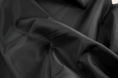 Podšívka polyesterová - čierna